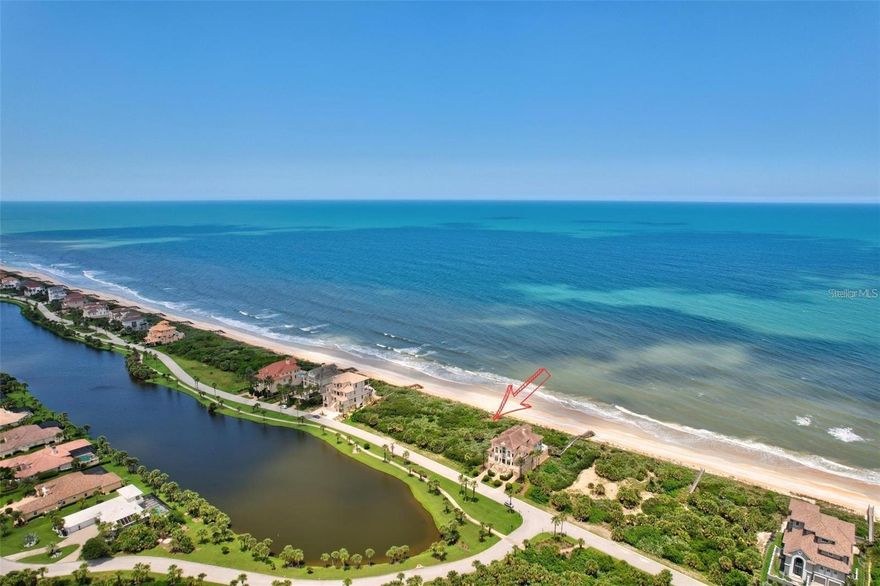 100’ DIRECT OCEANFRONT - An Extraordinary Oceanfront homesite in the prestigious Playa del Sur neighborhood of the Hammock Dunes Oceanfront, Gated, Golf Community. Offering 100 feet of direct ocean frontage with a private boardwalk to the beach. Breathtaking views abound of the beach and enjoy breezes from the Atlantic Ocean with your morning coffee or wind down in the evening with a glass of wine or cocktail. Revel in the quiet serene beauty of your oceanfront lifestyle. Build your custom oceanfront dream home with the builder of your choice (no mandated building timeframe required and 3500 sf min.) and enjoy the panoramic Atlantic views! High dune for protection from the ocean waves - the community owns and maintains/protects the dune area.  Beach Walkovers are also maintained by the community. Hammock Dunes offers 24/7 gated access and security.  RARE OPPORTUNITY: purchase this homesite along with the adjacent lot at 91 Calle Del Sur to build your oceanfront estate. Price for both lots $1.89 million.
Hammock Dunes membership available, but not required. The Club Membership includes two Audubon-certified golf courses; a swimming pool and fitness center; three beachside croquet courts; tennis, bocce, and pickleball courts; and an oceanfront clubhouse. The Club has been named both a Distinguished Emerald Club of the World and a Platinum Club of America, awards representing the highest level of recognition a private club may receive.
