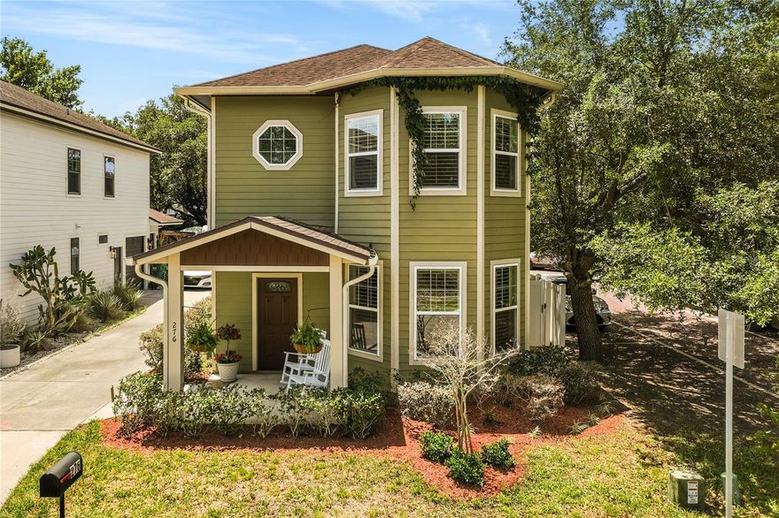 Step into the timeless elegance of this beautifully crafted Victorian Home, newer construction home, perfectly nestled near the charming Historic District of Longwood. Designed to capture the character and warmth of a vintage Southern residence while offering the comfort and peace of mind of modern construction, this exceptional home was built in 2018 and showcases the best of both worlds.

From the moment you arrive, you are welcomed by gorgeous, lush landscaping and an inviting front porch made for rocking chairs, morning coffee, and enjoying the gentle Florida breeze. The curb appeal radiates classic historic charm while the newer construction offers the efficiency, quality, and low-maintenance lifestyle today’s buyer’s desire.

Inside, the open-concept great room is filled with natural light enhanced by beautiful Plantation shutters, decorative lighting fixtures, and rich wood-look flooring that flows throughout the living spaces. The kitchen is truly the heart of the home and a dream for the chef of the family, featuring bright white cabinetry, stunning Cecilia Luxe granite countertops, a designer backsplash with the perfect pop of color, and a stainless-steel appliance package.

The thoughtfully designed first floor also offers a convenient half bath for guests and a spacious laundry room complete with a folding station. Upstairs, the elegant wood-lined staircase leads to the private owner’s retreat featuring abundant windows, beautiful flooring, and a spa-inspired bath with ivory cabinetry, dual sinks wrapped in rich granite, framed mirrors, charming farmhouse-style lighting, and an oversized walk-in shower accented with stone-style subway tile and thick glass enclosure. The secondary bedrooms are also located upstairs and feature stylish flooring and generous space.

Additional highlights include a spacious two-car garage and an easily accessible shared driveway design.

Enjoy the rare opportunity to live close to Historic Downtown Longwood, boutique shopping, restaurants, Judy’s Dolls Shop, specialty stores, hospitals, and community conveniences. Ideally located just minutes from SR 434, US 17-92, I-4, Altamonte Mall, Whole Foods Market, and more, this central location makes commuting to Orlando attractions, airports, and Florida’s beautiful beaches incredibly convenient.

If you are searching for a home that blends historic-inspired charm with modern luxury and peace of mind, this one-of-a-kind residence is where your dreams become reality.