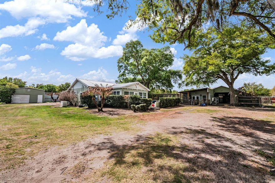 Nearly 6 Acres | Solar | Guest House | Barn | Workshop | Whole House Generator | Endless Possibilities
Opportunities like this rarely come available. This unique property sits on two combined parcels totaling nearly 6 acres, offering privacy, space, and incredible flexibility for a variety of uses.
The fully remodeled main home (1,338 sq ft) features an inviting open floor plan, updated finishes, and 2 bedrooms with 2 bathrooms, with room to expand if desired. The home feels bright, modern, and welcoming while still embracing the peaceful rural setting. The home is also equipped with solar panels, helping improve energy efficiency and reduce utility costs.
The property also includes a separate barn house / guest house (625 sq ft) with a bedroom, full bathroom, living area, and kitchenette—perfect for guests, extended family, rental income, or farm staff.
For horse lovers and hobby farmers, the barn offers four stables, a full bathroom, and two tack rooms, making it ready for horses or livestock. You'll also find a detached garage and a massive workshop, ideal for equipment, projects, or business use.
With multiple structures and nearly 6 acres of usable land, this property would be perfect for creating a family compound where everyone can enjoy space and privacy while living together.
Whether you're looking for an equestrian property, hobby farm, multi-generational living setup, or simply a private retreat, the possibilities here are truly endless. 2101 Lanier Rd is included in this sale giving us a total of 5.81 acres.  One or more pictures are virtually staged to show off homes potential.
Bring your horses, cattle, and your vision—this is country living at its best.