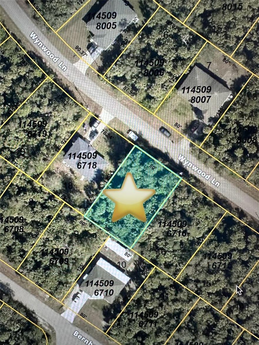 Excellent opportunity to own a prime vacant lot in a well-established neighborhood in North Port yet close to Port Charlotte. Located outside of a flood zone (X) this property offers added security and flexibility for building. Enjoy a convenient location just minutes from shopping, dining, schools, and everyday amenities, while still tucked away in a peaceful residential setting. Ideal for building your dream home or securing a smart investment in a rapidly growing area.