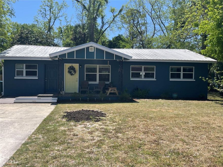 THIS NEWBERRY HOME IS BELOW APPRAISED VALUE!   You walk in with equity and a one year home warranty.   No HOA and on city water and sewer!  Home now qualifies for up to 26k in SHIP first time home buyer assistance.  It is USDA and VA eligible for 0% down.  It passes 4 point (roof, AC, electrical and plumbing) and WDO/termite inspection for insurance.  New water heater in 2025 and AC/heat in 2023.   They also have an updated survey in hand that has been approved to be used for closing.  It has a fenced back yard with plenty of room for your toys.  The 10 x10 storage shed, herb garden, basketball court, play structure, washer, dryer and portable dishwasher convey.   This 1536 sq ft block and metal roof home is a 4 bedrooms, 3 bathrooms with additional flex space.  It has been completely updated and has a handicap ramp leading up to the front door and has wide hall way for easy access.   The paved driveway has plenty of parking.  Once you step into the front door and see how spacious the living, dining and kitchen are you are going to fall in love  with it.   Also, this property may be able to be used as a short term rental.  Home is easy to show with 24 hour notice and Sellers look forward to putting together a deal that gets you into this amazing home.   Seller also  has negotiated a reimbursement of your appraisal at closing with a local lender.   Call or text today to take advantage of this amazing deal!