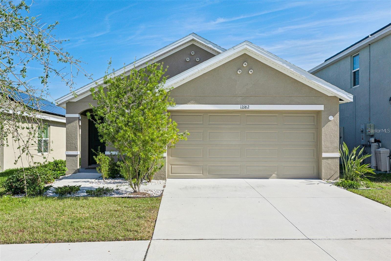 Don't miss out on your opportunity to have a newer construction home in the desirable south Riverview area. This three bedroom, two bath home has been meticulously maintained through out ownership. This property is move in ready today! The home boasts smart features if desired. The open floor plan allows for multiple uses. The community amenities include a pool, park and open space for pets. Come be a part of the developing Riverview today!