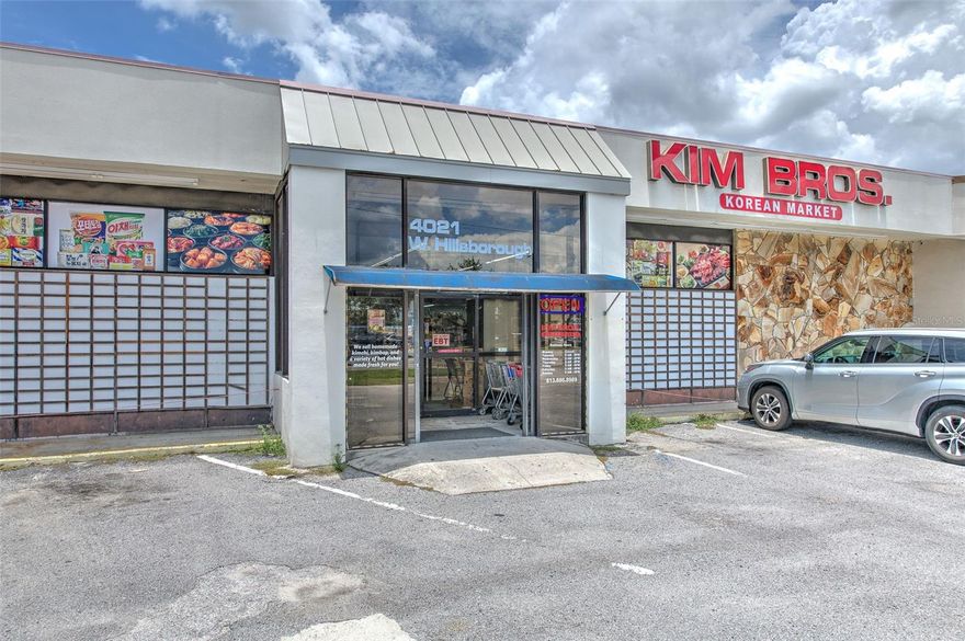 Exceptional Business Opportunity in the Heart of Tampa! Real Estate is NOT included, only Businesses. This incredible listing includes Kim Brothers Market—a beloved grocery store with over 30 years of success. Kim Brothers Market is a local landmark, renowned for its exceptional reputation and dedicated customer base. The grocery store is situated on a busy main street, conveniently near the airport, downtown Tampa, and the beach, ensuring a steady flow of loyal customers and new visitors.  Whether you’re expanding your business portfolio or launching your entrepreneurial journey, this is an opportunity you don’t want to miss. Act Fast—Schedule Your Tour Today!