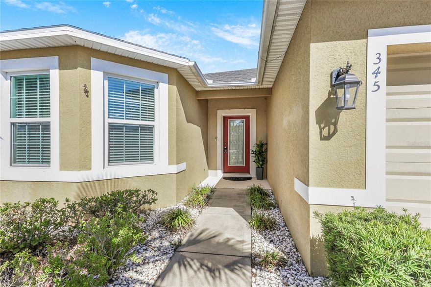 Beautifully maintained 3-bedroom, 2-bath home located in the desirable Eagle Pointe community in Groveland. This clean and move-in ready home features a BRAND NEW ROOF (2025) and whole house water treatment system, insulated garage door as well as closed cell spray foam insulation in the attic for energy efficiency. It has spacious living areas, an open layout, and pride of ownership throughout. The split floor plan offers privacy and functionality, while the well-kept interior creates a comfortable and welcoming feel from the moment you walk in. Eagle Pointe offers something increasingly hard to find in Central Florida — newer homes, space to breathe, and everyday convenience without the density and pricing pressure of many Orlando suburbs. The neighborhood is known for its peaceful setting and welcoming atmosphere. Conveniently located near shopping, dining, schools, SR-50, the Florida Turnpike, and just minutes from Clermont. A fantastic opportunity to own a well-cared-for home in one of Lake County’s growing communities.