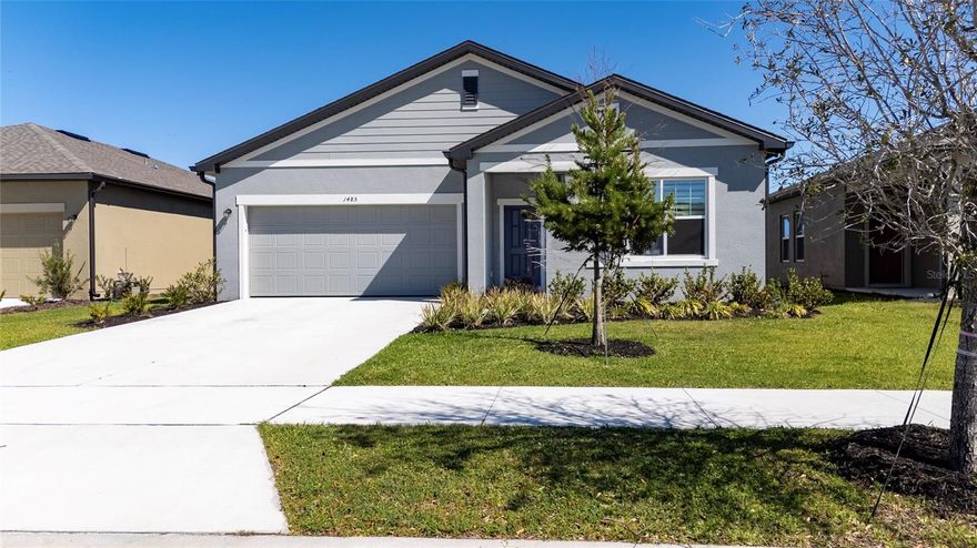 Welcome to 1485 Effra Way, Sanford, FL 32771 a stunning 2024-built residence that combines modern design, comfort, and privileged lake views. This beautiful 4-bedroom, 2-bath home has been exclusively owner-occupied and is in practically new condition. Its open-concept layout offers spacious living areas filled with natural light, ideal for everyday living and entertaining. The contemporary kitchen includes all appliances, making your move seamless and stress-free. The primary bedroom provides privacy and comfort, while the additional bedrooms flexibility for family, guests, or a home office The true highlight of the home is the backyard overlooking a spectacular lake the perfect setting to enjoy your morning coffee or unwind at sunset. Key Features: 4 Bedrooms, 2 Bathrooms, 2-Car Garage. Pre-wired connection for an electric vehicle charger Ideally located in Sanford with easy access to I-4, shopping, dining, and recreational areas. Just approximately 10 minutes from Orlando Sanford International Airport (SFB) and 35–40 minutes from Orlando International Airport (MCO), making it an excellent option for frequent travelers. Enjoy close proximity to historic downtown Sanford, Lake Monroe, and multiple parks, while maintaining the tranquility of a residential community. An exceptional opportunity to rent a nearly new lake-view home. Schedule your showing toda this property will not last long.