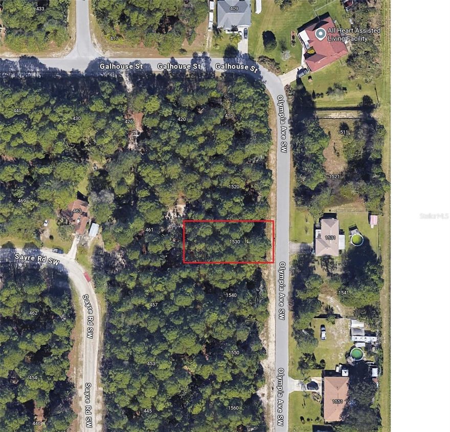 Secure your piece of Florida’s fast-growing Space Coast. This residential lot at 1530 Olympia Avenue in Palm Bay presents an exceptional opportunity for investors seeking long-term appreciation in one of the state’s expanding markets.
Located in Southwest Palm Bay, an area experiencing steady residential development, this property offers proximity to major highways including I-95, providing convenient access to Orlando’s economic hub and Central Florida’s employment corridors.
Outdoor lifestyle amenities add strong resale appeal. The property is minutes from Turkey Creek Sanctuary and Fred Poppe Regional Park, with easy access to the Atlantic beaches of Melbourne Beach. The broader Space Coast region is anchored by aerospace and technology activity near the Kennedy Space Center, supporting continued population and infrastructure growth.
Florida’s investor-friendly environment — including no state income tax — continues to attract relocation buyers from high-tax states such as New York and California. This lot offers the flexibility to build now or hold for future development in a market with strong migration trends.
Ideal for: Long-term land banking, Future spec home construction, Relocation-driven resale market

Position yourself in a growth corridor while land prices remain accessible.