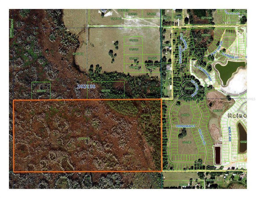 Attention, Developers! A prime opportunity awaits with this expansive 78.18-acre parcel situated in the rapidly growing City of Davenport. Boasting a strategic location just minutes away from Interstate I-4, this property holds a central position between Orlando and Tampa, two major hubs in Florida. The parcel features a recorded easement, facilitating legal access and potential development options. This land parcel holds immense potential in a region marked by dynamic expansion. For developers looking to capitalize on Florida's growth and strategic positioning between major cities, this parcel in Davenport offers a canvas for visionary projects.