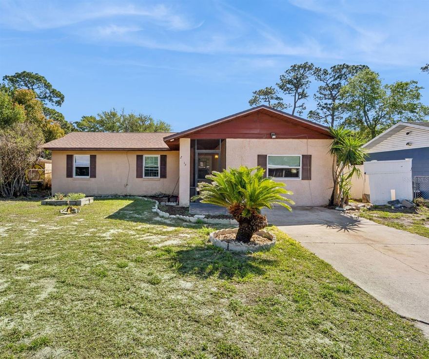 Opportunity meets value in this solid block home located in Sanford! This 3-bedroom, 2-bath home offers a functional layout plus a versatile bonus room that can easily serve as a 4th bedroom, office, or flex space.

Major updates have already been completed, giving buyers confidence where it matters most: new roof (2023), updated electrical (2020), new A/C and water heater (2024), updated windows, and additional improvements throughout.

Inside, you’ll find spacious living and dining areas with durable tile flooring, an updated kitchen featuring upgraded cabinetry, countertops, and backsplash, and French doors that bring in natural light and lead to a large screened-in patio.

The bonus room adds valuable flexibility for guests, workspace, or additional living needs. Bedrooms are well-sized, and the layout provides strong potential for customization and value-add.

Step outside to a fully fenced backyard with plenty of space to expand, entertain, or design your ideal outdoor setup, along with a storage structure for added convenience.

Conveniently located near major roadways, shopping, and dining, with easy access to Orlando and the surrounding areas.

Ideal for buyers looking to build equity or investors seeking a solid rental opportunity with key systems already updated.