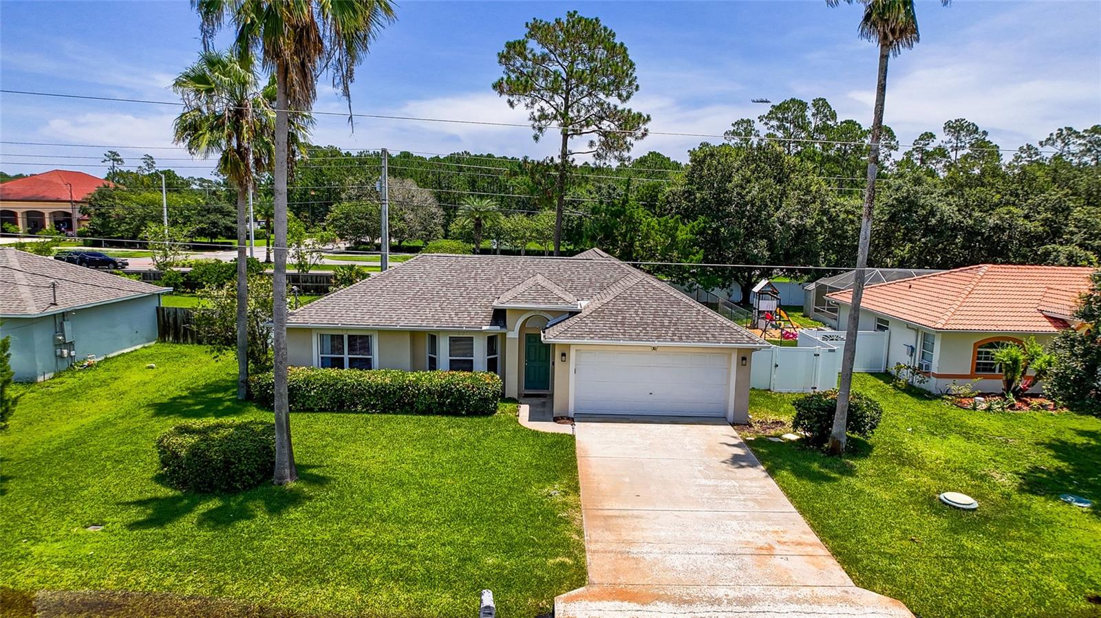 WELCOME TO 30 EMERSON! Located in the desirable Cypress Knoll subdivision of Palm Coast, this spacious and well-maintained home features 4 bedrooms, 2 bathrooms, and a bright, open layout. Just minutes from shopping, golf, parks, and only 15 minutes to the beach—enjoy the perfect blend of comfort and convenience. Fully fenced in yard, storage shed outside for all your toys/equipment, roof is 2021! Come call this place yours, today.
