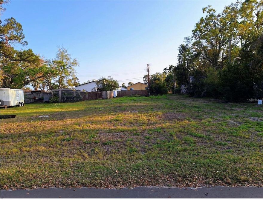 Prime buildable lot in a high-growth St. Petersburg corridor. Strong upside with recent new-construction comps in the area selling $575K–$736K, supporting excellent after-build value. Ideal for builders or investors seeking a profitable spec opportunity near downtown St. Pete, beaches, shopping, and I-275. Limited vacant land available—secure this high-return site while it lasts.Utilities present and not in the Flood Zone