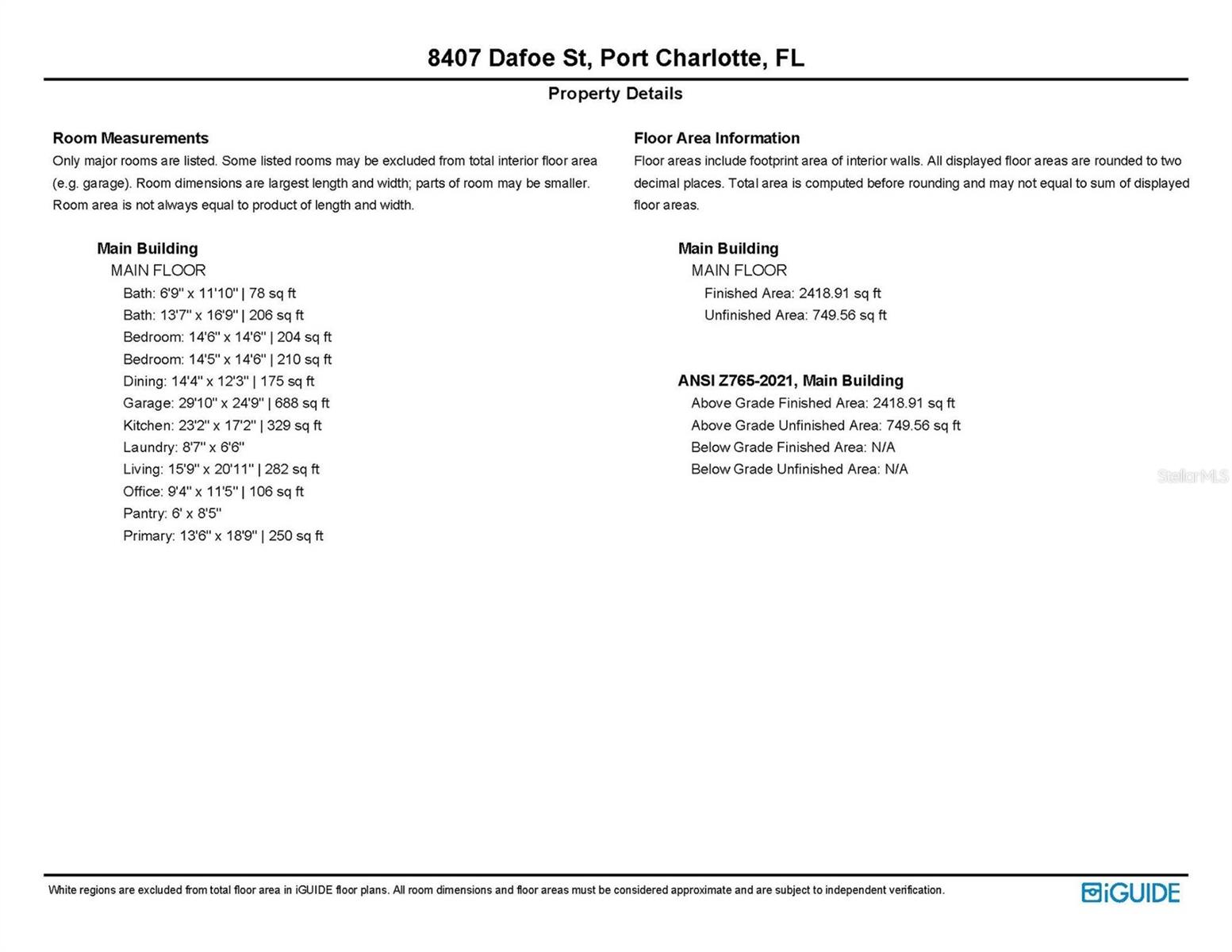 PORT CHARLOTTE SEC 093 - Residential