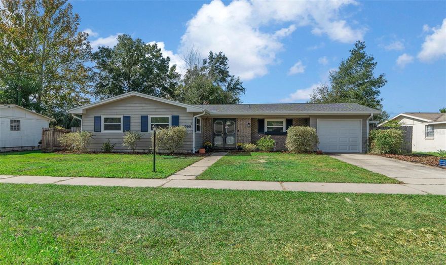 POOL HOME in popular Marion Oaks! Spacious 1709 sq ft 4 bedroom, 2 bath, 1 car garage pool home on .18 acre . Welcoming double door at entrance into the living room with amazing built in shelving, updated kitchen with all appliances 5 years old or less, master bedroom has a walk in closet and a bonus room attached that could be an office, nursery, exercise room, sitting room, so many possibilities! NEW ROOF 2023, NEW WINDOWS 2023, nearly NEW HVAC 2022, nearly NEW ELECTRICAL PANEL 2022, POOL ENCLOSURE RESCREEN 2021, REFINISHED POOL 2018, POOL PUMP REPLACEMENT and pool light 2021. The lower level of the pool screen has the pet screen installed. THIS is a GREAT OPPORTUNITY, you just cannot get this sq footage along with a pool in new construction at this price point in Marion Oaks! An older home like this one, updated well, is a great option. Come make this home yours! Ready for occupancy!