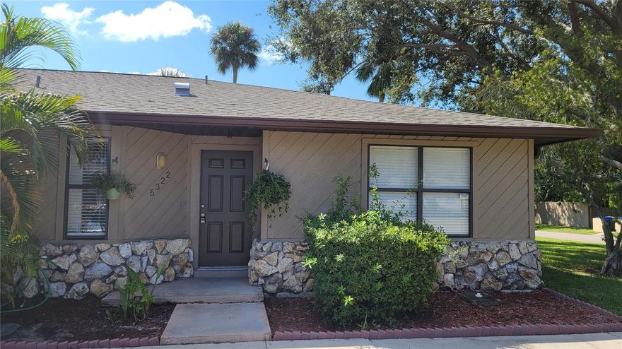 Welcome to this charming condominium in a cozy, well-kept community offering both peace of mind and a true sense of neighborhood living. Step inside to find a home in move-in ready condition, featuring two spacious bedrooms and an inviting kitchen that seamlessly opens to the bright living and dining area. Glass sliders lead you to the lanai, the perfect spot to relax and enjoy the view of the shared backyard. Comfort, convenience, and style—all in one place!