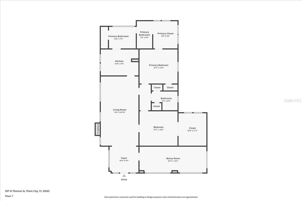 Photo of 507 N Thomas Street, Plant City, FL 33563 (MLS # TB8434364)
