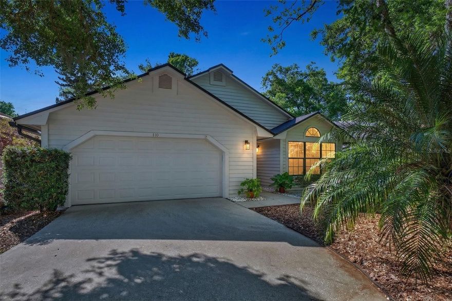 RARE OPPORTUNITY! Tucked away on a quiet cul-de-sac in the highly desirable Wekiva Cove community, this updated lakeside cottage-style home offers a rare opportunity to enjoy peaceful living with stunning sunset views over Sand Lake. From the moment you arrive, the charm is undeniable, surrounded by mature oak and palm trees, lush landscaping, and a setting that feels like a private retreat. Step outside to your spacious deck and private paver patio with fire pit, perfect for relaxing, entertaining, or simply taking in the breathtaking lake views. Enjoy easy access to the community dock, where you can launch your paddle board and soak in the refreshing lake breeze. Inside, the home blends warmth and style with an open floor plan, soaring vaulted ceilings, and rich dark Hemingway-style flooring throughout. A cozy fireplace anchors the living space, while the bright sunroom is filled with natural light and serene lake views, creating the perfect place to relax year-round. The flexible layout includes 3 bedrooms and 2 bathrooms, with one space ideal as a peaceful zen den or yoga retreat. A private terrace off the secondary bedroom adds an extra layer of charm and privacy. Beyond the home, enjoy direct access to community amenities right from your backyard including the residents’ clubhouse, pool, playground, tennis courts, and baseball field. Zoned for excellent schools and located in one of Central Florida’s most beloved neighborhoods, this home truly offers the best of both lifestyle and location. Recent updates include a roof (2021) and water heater (2022) for added peace of mind. ALL appliances are also included. Come experience the beauty, tranquility, and charm for yourself and imagine the memories waiting to be made here. From morning coffee by the water to unforgettable sunset evenings, this is more than a home, it’s a lifestyle ready to be yours. Call to schedule your private tour today!