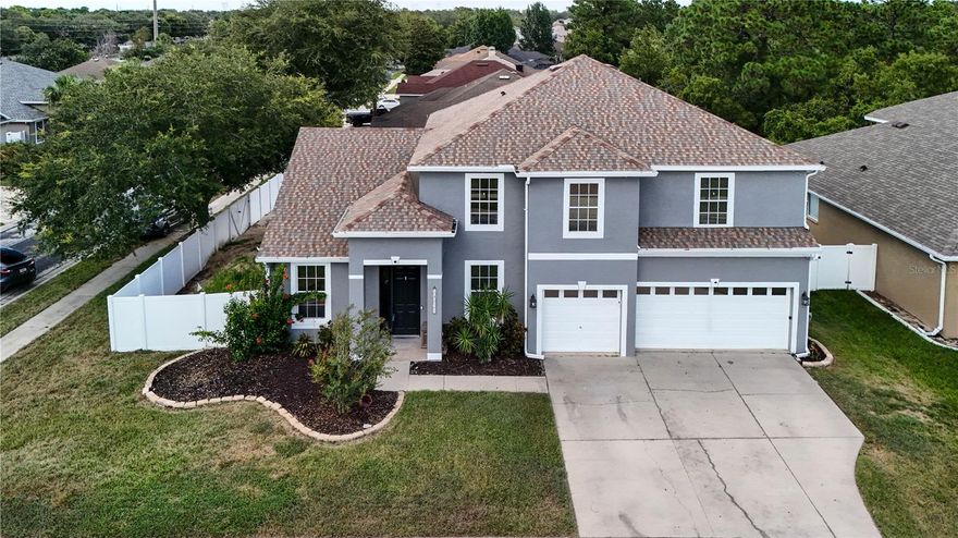 This stunning 5-bedroom, 4-bathroom home with an office is being offered below comparable recently sold models, making it a rare opportunity you don’t want to miss. Step inside and you’ll be greeted by nearly 3,000 sq ft of thoughtfully designed living space. The spacious kitchen with granite countertops flows seamlessly into the living areas, creating the perfect setting for entertaining or everyday family life. The home’s flexible floor plan includes a dedicated office for remote work or study, while the five bedrooms provide plenty of space for everyone. Retreat to the owner’s suite, complete with a spa-like bathroom with jacuzzi tub and generous walk-in closet. Outside, the PVC-fenced backyard offers both privacy and security, perfect for pets, play, or weekend barbecues. A 3-car garage provides ample parking and storage for vehicles, toys, and tools. Located in a desirable Spring Hill neighborhood of Sterling Hill, this home combines value, space, and style. A true must-see for buyers.
