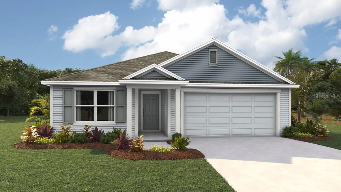 One or more photo(s) has been virtually staged. Under Construction. Indulge in modern living with this 3-bedroom home featuring an open layout and stainless-steel appliances. The layout of the home connects the living, dining, and kitchen areas, creating a spacious and inviting atmosphere. The kitchen, equipped with stainless-steel built-in dishwasher, range, and microwave, becomes a stylish focal point, blending form and function. The laundry room comes equipped with a washer and dryer hook up. With three bedrooms thoughtfully integrated into the layout, this home offers both comfort and contemporary elegance. The primary bedroom features an ensuite bathroom and walk-in closet. The Aria is complete with a state-of-the-art smart home system. Pictures, photographs, colors, features, and sizes are for illustration purposes only and will vary from the homes as built. Home and community information including pricing, included features, terms, availability and amenities are subject to change and prior sale at any time without notice or obligation. CRC057592.