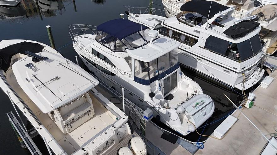 Own your piece of paradise with this premium deep-water boat slip at S-72 on South Dock at the highly coveted Riviera Dunes Marina.   Located on Florida’s beautiful Gulf Coast, this protected marina is one of the safest harbors in the region with easy access to Tampa Bay, the Intracoastal Waterway, and the Gulf.

This floating dock slip measures 55' x 19.6', accommodates vessels up to 55 feet in length, offers 50 amp shore power,  pump-out at each slip, and Wi-Fi. Owners enjoy full access to the marina's resort-style amenities, including gated parking,  2 floating heated pools, pet walking area, social docks with 3 grills, laundry facilities, private bathrooms and showers, and an on-site fuel dock.

With 24-hour gated security, Riviera Dunes offers luxury, safety, and convenience. Minutes from waterfront dining, downtown Bradenton, and Sarasota. The Dockside Restaurant is great place for food and drinks.  Don't miss the Happy Hour Menu!

This is a rare opportunity to own in one of Florida’s top-rated marinas—perfect for seasonal boaters or as a rental investment! Purchased slips can also be rented and managed by the marina or owner. You do not need to own a home or condo to purchase a slip here at Riviera Dunes Marina.