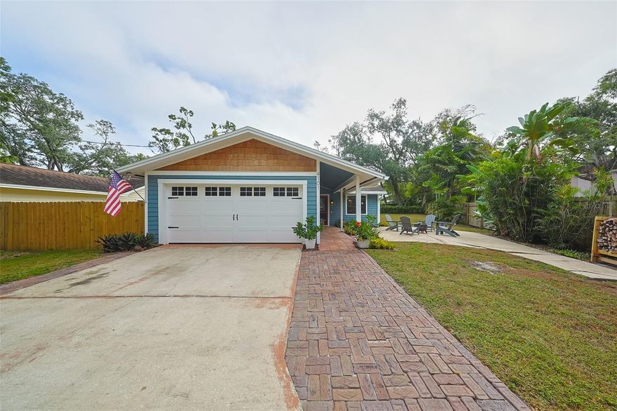 Tucked-Away Treasure in Seminole Heights.
Welcome to your private retreat in the heart of highly sought-after Seminole Heights! Nestled on an oversized lot that offers both privacy and space, this charming home combines tranquility with the convenience of being just minutes from Seminole Heights' favorite restaurants, shops, parks, and Tampa Riverwalk.
Inside, you'll find luxury vinyl flooring (2022) that flows seamlessly throughout, creating a warm and cohesive feel. The beautifully renovated bathrooms (2022) feature fresh, modern finishes, while the new A/C system (2023) and ductwork (2023) ensure year-round comfort and energy efficiency. This home also features a 2-car garage that includes a new garage door (2024) and motor (2024) for added style and peace of mind.
Step outside to enjoy the serenity of your spacious yard, perfect for entertaining, gardening, or simply relaxing in your own private oasis.
This home offers the perfect blend of modern updates, privacy, and location, a true Seminole Heights gem. Don't miss the opportunity to own this beautifully updated home in one of Tampa's most desirable neighborhoods.
