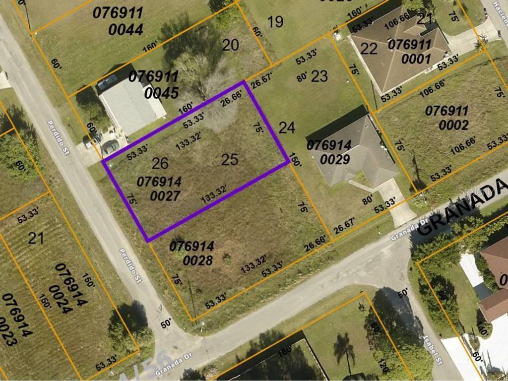 Photo of 25 Granada Dr Lots 25 &amp; 26 And 1/2 0f Lot 24 Parcel1 Drive, North Port, FL 34287 (MLS # N6118344)