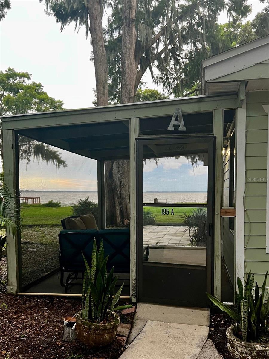 Waterfront half a duplex cozy furnished Queen bed ready for a staycation at home. Shower Only in unit. Washer / Dryer in unit. Lakefront with the amazing sunsets over Lake Eustis and your front yard. Easy Walk to downtown Eustis Restaurants parks and events. Professional pictures coming soon. Price is for a long term lease. Please ask about other options we may have. Rental references Credit score over 625 and income verification required. Background check as well.