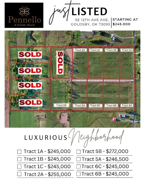 Photo 1 of 11 — 943 Wild Flower (tract 2A) Way, Goldsby, OK 73093