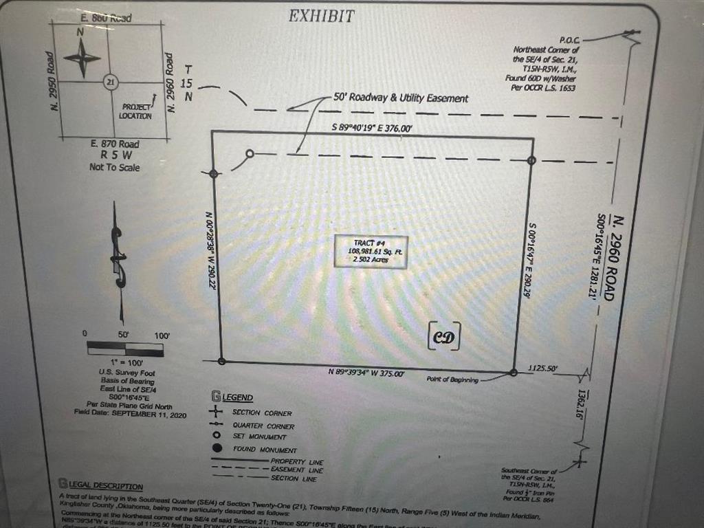 Survey map / technical document