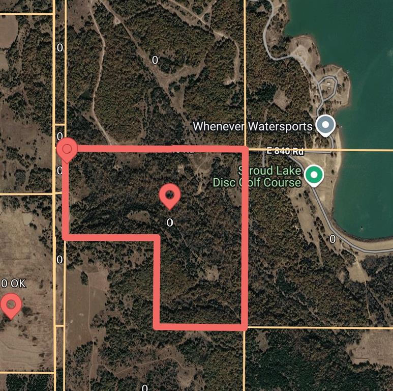 Map / location featuring property parcel outlined