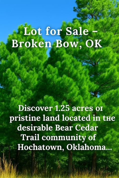 Photo of 205 Bear Cedar Trail, Broken Bow, OK 74728 (MLS # 1230487)