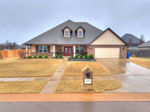 Photo of 634 Megan Lane, Blanchard, OK 73010 (MLS # 1217356)