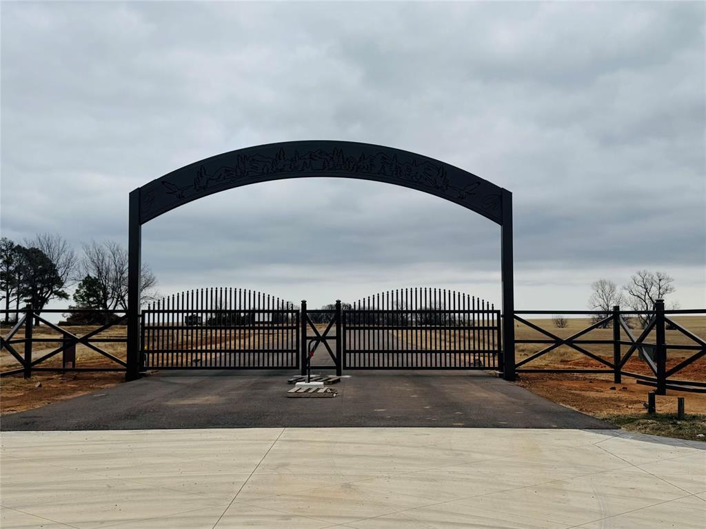 View of gate