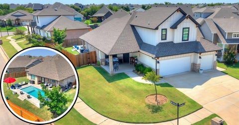 Photo of 12928 Firerock Circle, Oklahoma City, OK 73142 (MLS # 1243946)