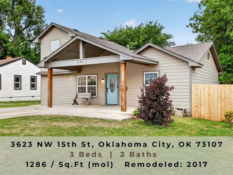 Photo of 3623 NW 15th Street, Oklahoma City, OK 73107 (MLS # 1215321)