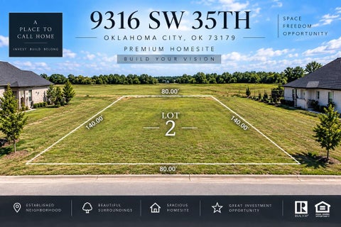 Photo of 9316 SW 35th Street, Oklahoma City, OK 73179 (MLS # 1250332)