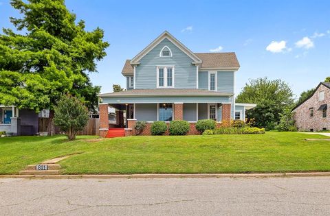 Photo of 811 S Barker Avenue, El Reno, OK 73036 (MLS # 1204801)