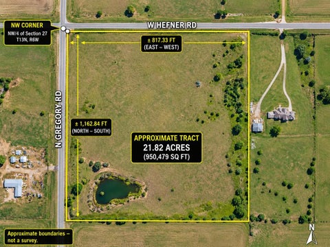 Photo of N Gregory & W Hefner Road, Yukon, OK 73099 (MLS # 1253199)