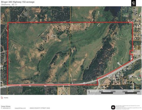 Photo of N 152 Highway, Binger, OK 73009 (MLS # 1230360)
