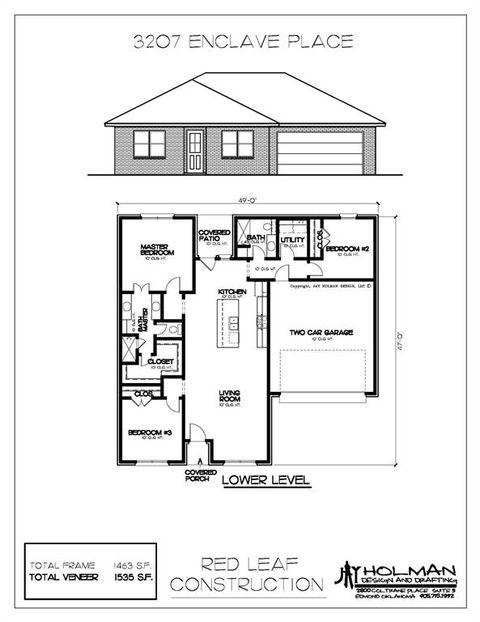 Photo of 3207 Enclave Place, Norman, OK 73072 (MLS # 1237216)