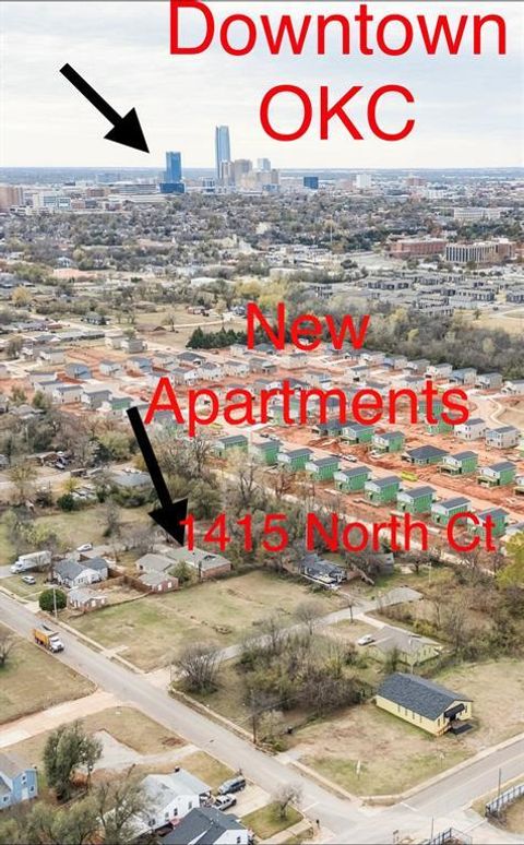 Photo of 1415 North Court, Oklahoma City, OK 73111 (MLS # 1226620)