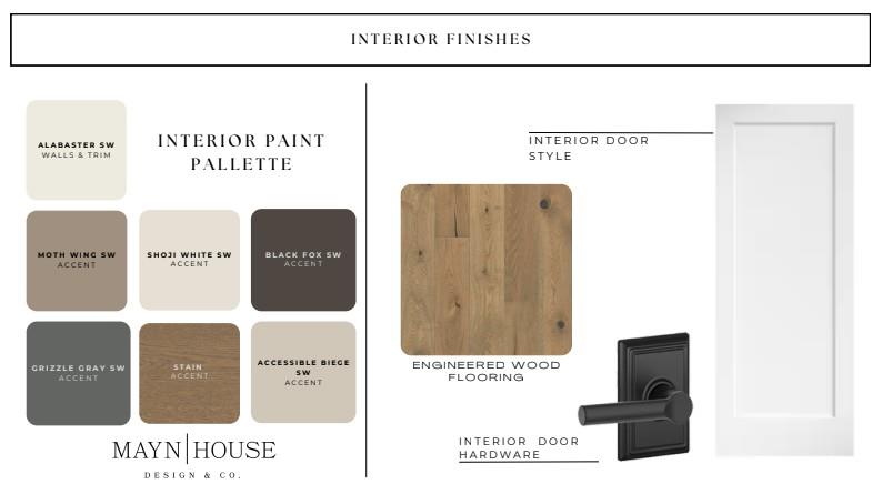 A striking blend of rock, stucco, and dark siding paired with metal ro – image 3
