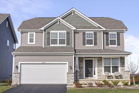 Photo of 2053 Slippery Rail Drive, Plain City, OH 43064 (MLS # 225044137)