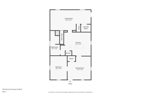 Tiny photo for 7947 Cherry Street, Thurston, OH 43157 (MLS # 226014052)