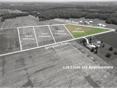 Vacant Land For Sale - Hinton Mill Road #TRACT 1<br/> Marysville, OH 43040