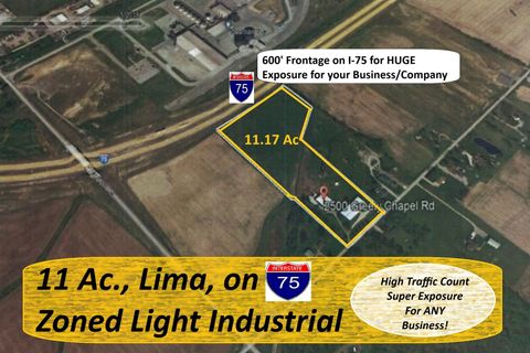 Vacant Land For Sale - 2500 Greely Chapel Rd Rd<br/> Allen County, Lima, OH 45804