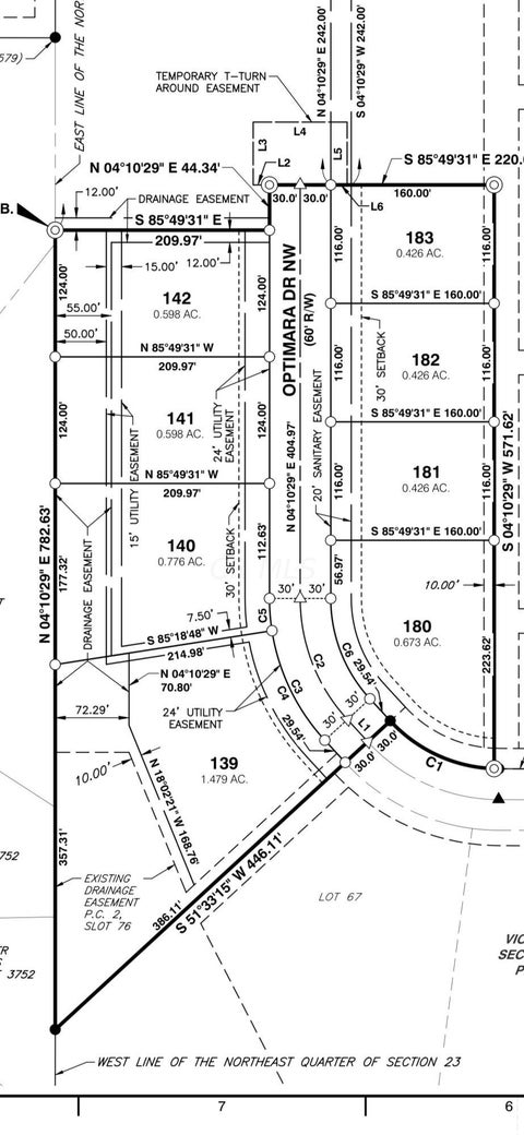 Vacant Land For Sale - Optimara Dr. - Lot 182 Drive<br/> Pickerington, OH 43147