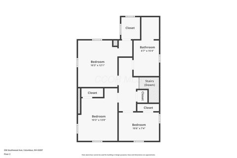 Tiny photo for 236 Southwood Avenue, Columbus, OH 43207 (MLS # 225045270)