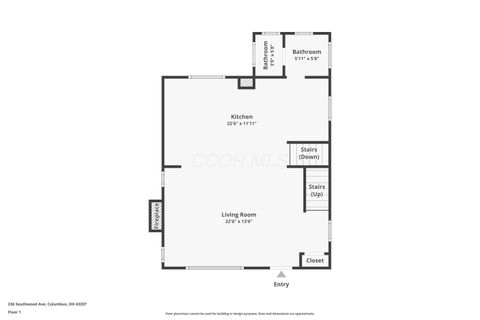 Tiny photo for 236 Southwood Avenue, Columbus, OH 43207 (MLS # 225045270)