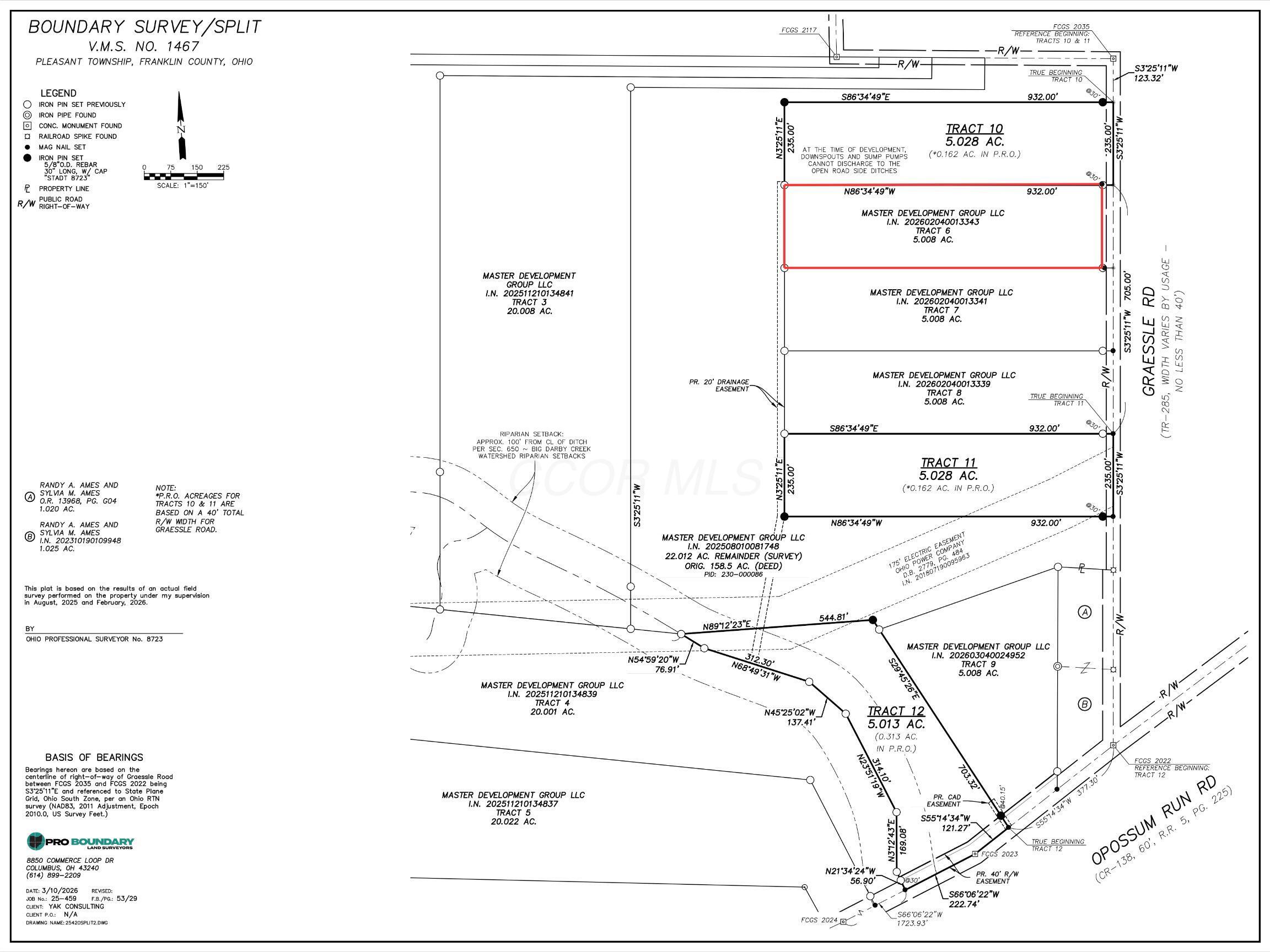 6 Graessle Tract 6 Road