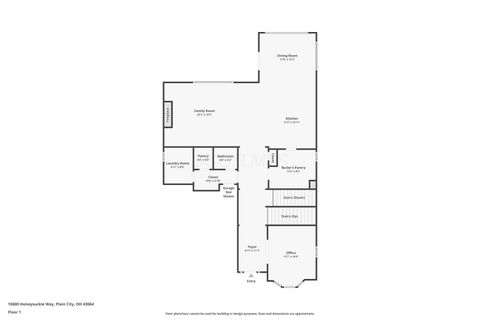 Tiny photo for 10600 Honeysuckle Way, Plain City, OH 43064 (MLS # 226005389)