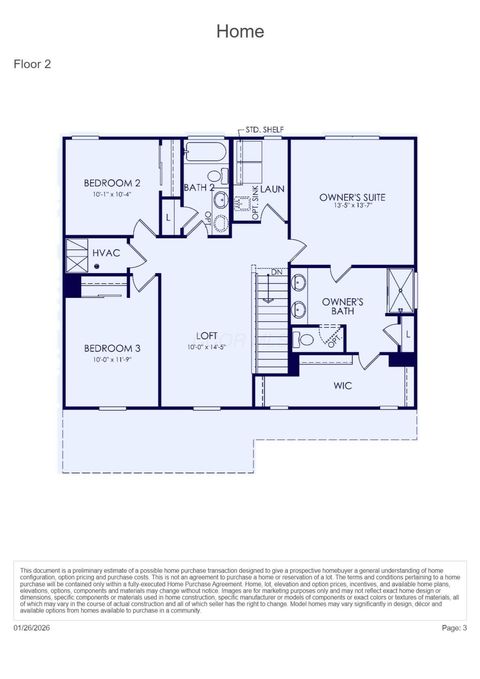 Tiny photo for 1126 Solitary Street Lot 2593 #Lot 2593, Galena, OH 43021 (MLS # 226002557)